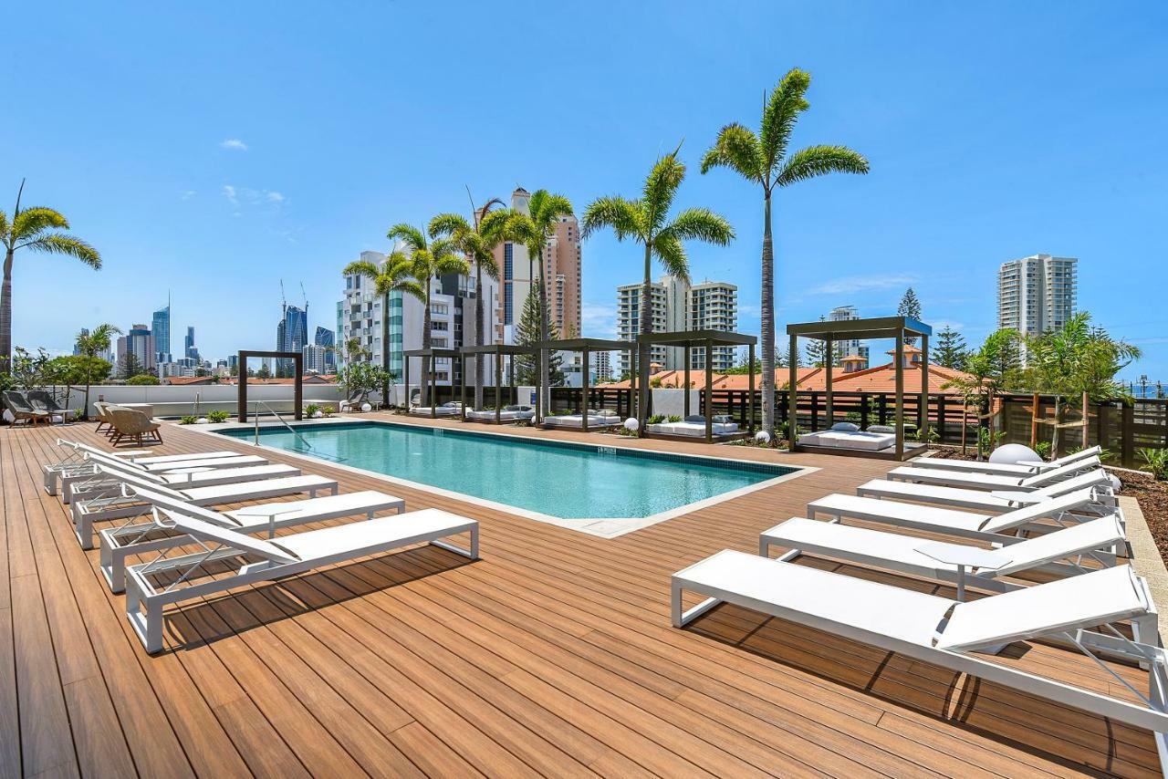 Qube Broadbeach Ocean View Apartments Голд-Кост Экстерьер фото